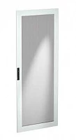 DKC Дверь одностворчатая перфорированная для напольных 19" IT-корпусов ДКС серии CQE 38U 1800 x 600, RAL7035, старого образца