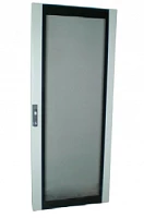 DKC Дверь одностворчатая с ударопрочным стеклом для напольных 19" IT-корпусов ДКС серии CQE 2000 x 800, RAL7035