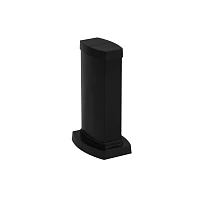 Legrand Snap-On мини-колонна алюминиевая с крышкой из пластика, 2 секции, высота 0,3 метра, цвет черный