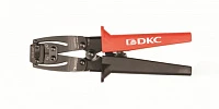 DKC Клещи для обжима провода 10-16 кв. мм наконечником-гильзой фронтальная подача (трапеция)