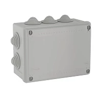DKC Коробка ответвит. с 10 кабельными вводами д.32мм, IP55, 190х140х70мм