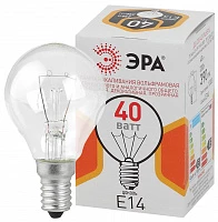 ЭРА ДШ 40-230-E14-CL ДШ шар 40Вт 230В Е14 цветная упаковка