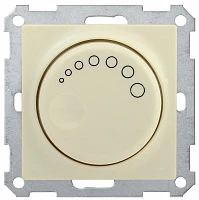 IEK СС10-1-1-Б Светорегулятор поворотный с индикацией 600Вт BOLERO кремовый