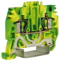 DKC HTE.2(Ex), зажим для заземления, 2,5 кв.мм желто-зеленый