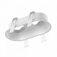 Lumker Корпус светильника потолочный встраиваемый  наклонный, COMBO-50-WH, белый, IP20 005081