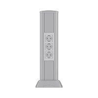 DKC Алюминиевая колонна 0.5 м, цвет темно-серебристый металлик