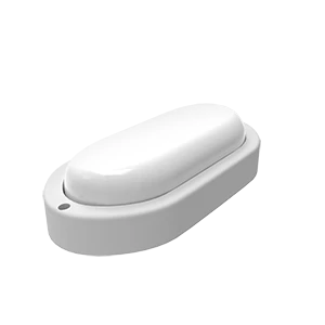Gauss Светильник ЖКХ Elementary овал 15W 1100lm 4000K 160-260V IP65 200*98*46мм белый LED