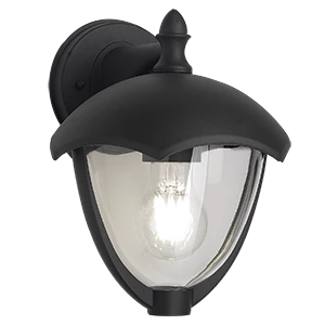 Gauss Светильник садово-парковый Aura на стену вниз 188*210*238mm, 170-240V / 50Hz, 1xE27, Max.60W, IP: 54,