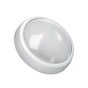 Gauss Св-к ЖКХ Qplus круг 8W 670lm 4000K 160-260V IP54 D175*76мм бел с дек рамк с м-вол сен LED