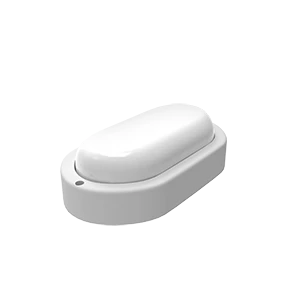 Gauss Светильник ЖКХ Elementary овал 8W 700lm 6500K 160-260V IP65 160*90*46мм белый LED