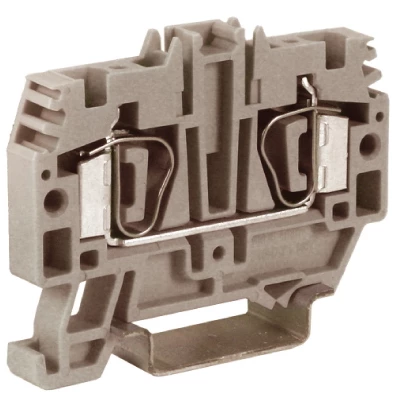 DKC HMM.4GR, проходной зажим 4 кв.мм серый