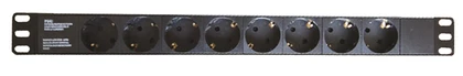 DKC Блок распределения питания (PDU) 19" 16A, Вых:8 Schuko, Вх:Schuko