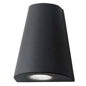 Gauss Светильник садово-парковый Sigma настенный архитектурный, GU10, 125*88*156mm, 170-240V / 50Hz, 1xMax.35W, IP54,