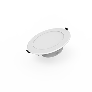 Gauss Светильник Elementary Downlight круг 5,5W 450lm 4000K 185-250V IP54 95*45 монтаж белый LED 1/40