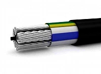 Кабель силовой алюминий АВВГнг(А)-LS 5x185мм² черный ГОСТ