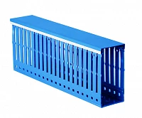 DKC Короб перфорированный, синий RL6 40x80