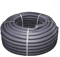 EKF PROxima Труба гофр. FRHF с зондом d63мм (15м.) черная Plast