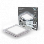 Gauss Светильник Bubbles кв12+4W, 1200lm 4000K 180-265V IP20 монт Ø170 192*192*31мм 3 реж LED