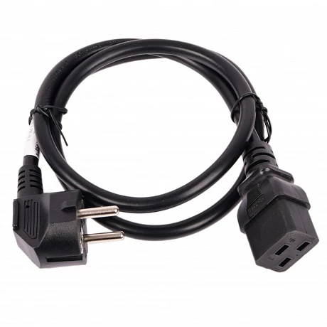 DKC Кабель питания ДКС, Sсhuko - IEC320 C19, 0.5 м, сечение 3 х 2,5 мм