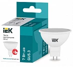 IEK Лампа светодиодная ECO MR16 софит 7Вт 230В 4000К GU5.3