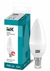 IEK Лампа светодиодная ECO C35 свеча 9Вт 230В 4000К E14