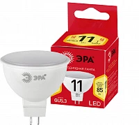 ЭРА ECO LED MR16-11W-827-GU5.3 (диод, софит, 11Вт, тепл, GU5.3)