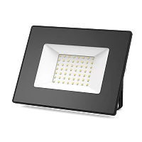 Gauss Прожектор Elementary 50W 4450lm 3000К 200-240V IP65 черный LED