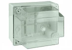 DKC Коробка ответвит. с гладкими стенками и прозрачной крышкой, IP56, 150х110х135мм