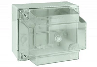 DKC Коробка ответвит. с гладкими стенками и прозрачной крышкой, IP56, 150х110х135мм