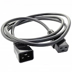 DKC Кабель питания ДКС, IEC 60320 С19 - IEC 60320 C20, 1 м, сечение 3 x 2,5мм