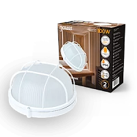 Gauss Светильник НБП IP54 255*240*115 круг с решеткой под лампу Е27 max 100W, 1/8