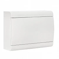 EKF PROxima Щит распределительный ЩРН-П-12 "SlimBox" белая дверца IP41