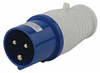 ЭРА V-16-2P-PE-IP44 Вилка переносная 013 2Р+РЕ 16А 220В