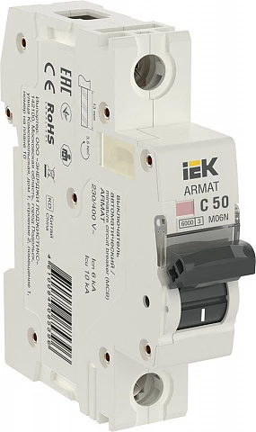 IEK ARMAT Автоматический выключатель M06N 1P C 50А