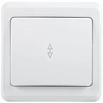 IEK VEGA ВСп10-1-0-ВБ Выключатель 1 кл. проход. 10А ВЕГА белый