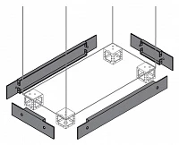 ABB Фланец цоколя 100х800 ВхШ (2шт)