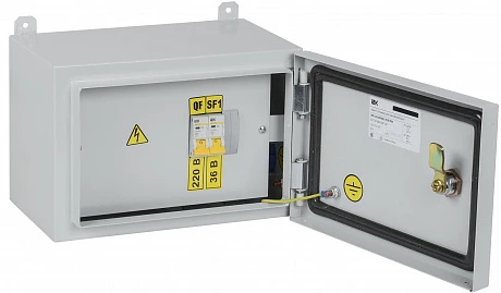 IEK Однофазный трансформатор ЯТП-0,25 230/36-2 УХЛ2 IP54