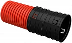 IEK ELASTA Труба гофр. двустенная ПНД d=200мм красная (25м)