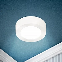 ЭРА Светильник светодиодный ЭРА LED 19-12-4K накладной круглый 12Вт 4000К