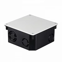 EKF PROxima Коробка распаячная КМТ-010-006 с крышкой для твердых стен (107х107х50) с саморезами IP20