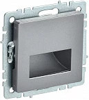 IEK BRITE Подсветка LED встраиваемая ПЛ20-БрС сталь