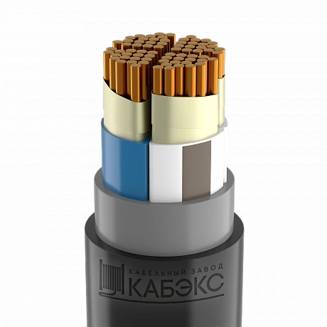 Кабель силовой с ПВХ изоляцией ВВГнг(А) -FRLS 4х150 мс(N)-1 Кабэкс