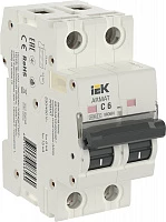 IEK ARMAT Автоматический выключатель M06N 2P C 6А