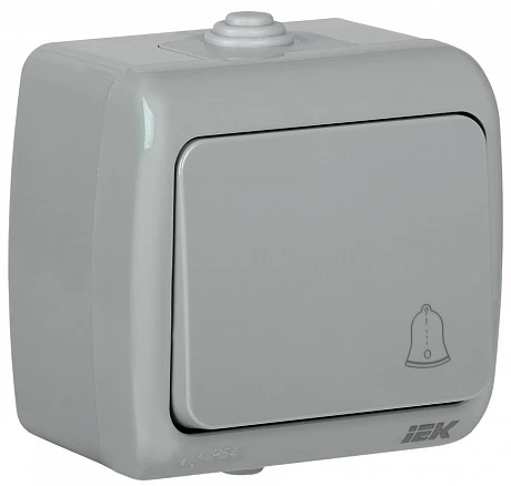 IEK ВС-20-1-3-A выключатель кнопочный открытой установки 10А IP54 AQUATIC