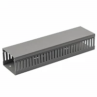 ЭРА Кабель канал KK-60-40-PERF перфорированный 60х40 серый 24м