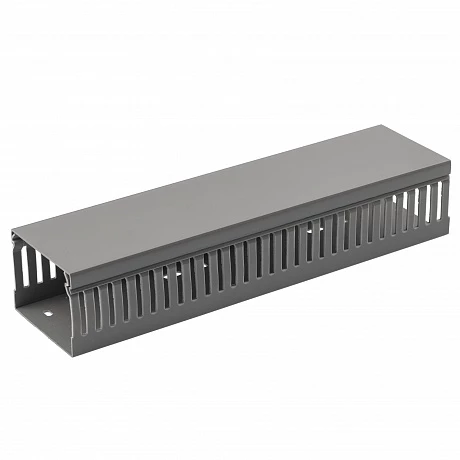 ЭРА Кабель канал KK-60-40-PERF перфорированный 60х40 серый 24м