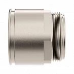 DKC Муфта труба-коробка д.50мм, IP66/IP67, М50х1,5, никелированная латунь