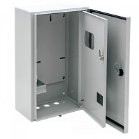 EKF PROxima Щит учетный ЩУ-3/1-1 двухдверный (445x400x150) 12 модулей IP54