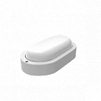 Gauss Светильник ЖКХ Elementary овал 8W 700lm 6500K 160-260V IP65 160*90*46мм белый LED