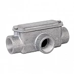 DKC Коробка ответвительная алюминиевая, 3 ввода, М40х1,5 ,IP55, 171х78х71мм